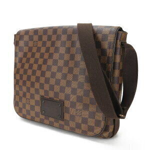 Louis Vuitton Ebene Brown shoulder Brooklyn crossbody bag Damier